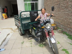 Grandma and Her Tractor