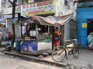 Street food vendor.  I did not eat here.