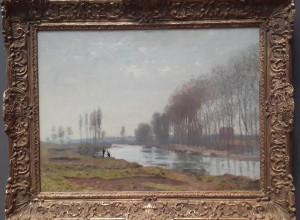 Petit Bras Of The Seine At Argenteuil, Claude Monet, 1872.    I got to see this and others at the London National Gallery.